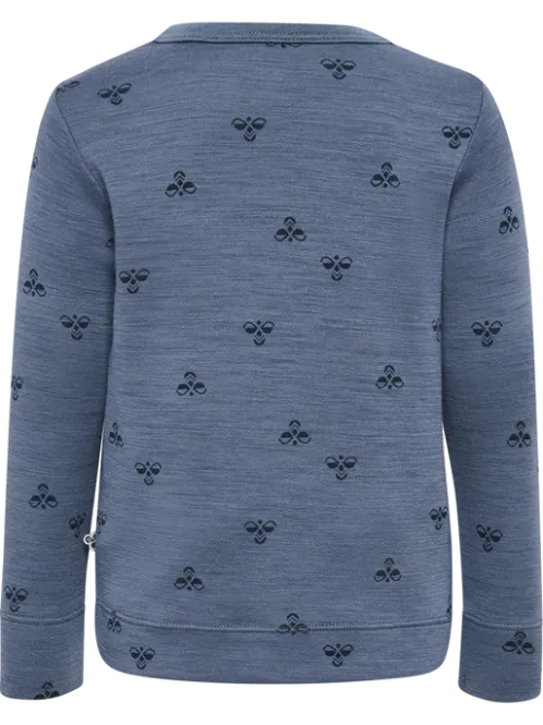 Hovedbilde Mini Wool T-Shirt LS, Flint Stone - Hummel