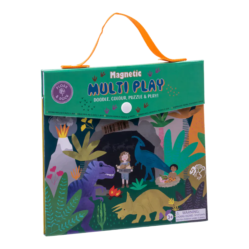 Magnetisk Multi Play, Dino - Floss & Rock