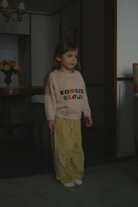 BILLI KNIT SWEATER, Off White - Konges Sløjd