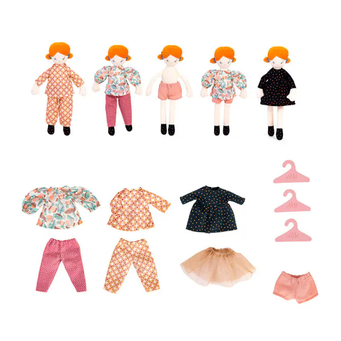 Hovedbilde Les Parisiennes Garderobe Koffert med Dukke og ...