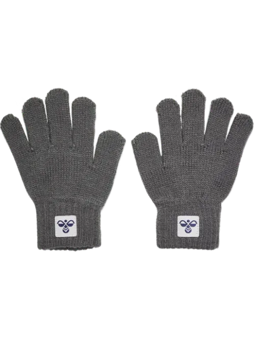 Hovedbilde Hansker Knit JR 2.pk, Dark Gull Gray - Hummel