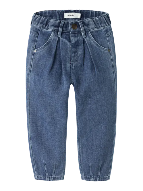 Hovedbilde Obello Baggy Jeans, Dark Blue Denim, 92-122 - ...