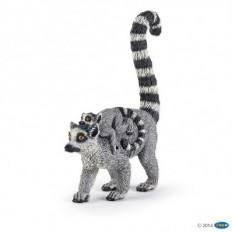 Lemur med baby
