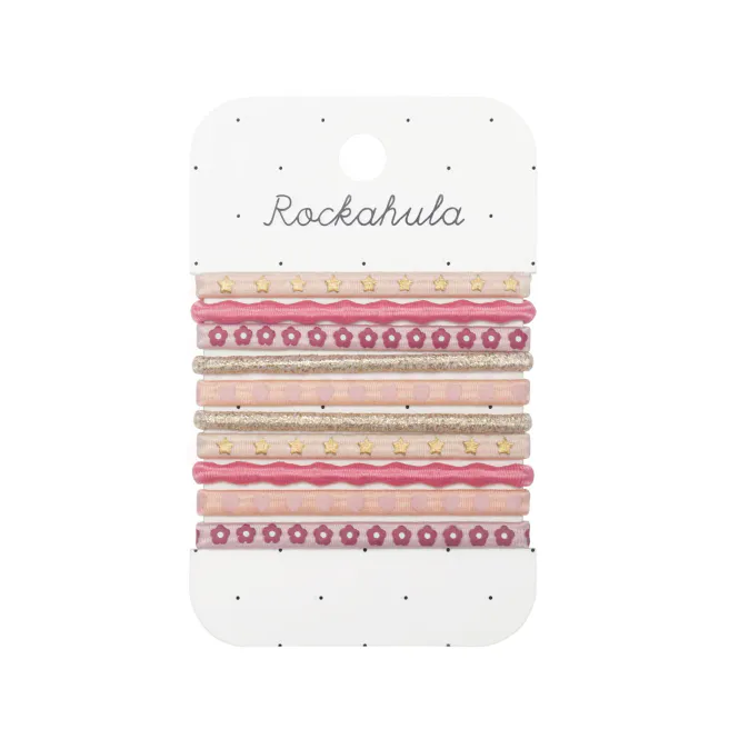 Hovedbilde Rockahula Hårstrikker - Wildflower, 10 pk.