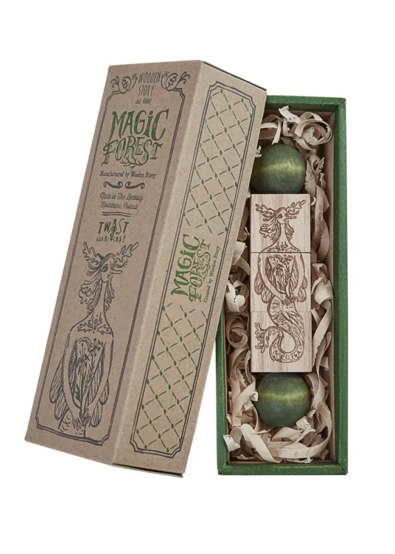 Twist The Blocks - Magic Forest - Green