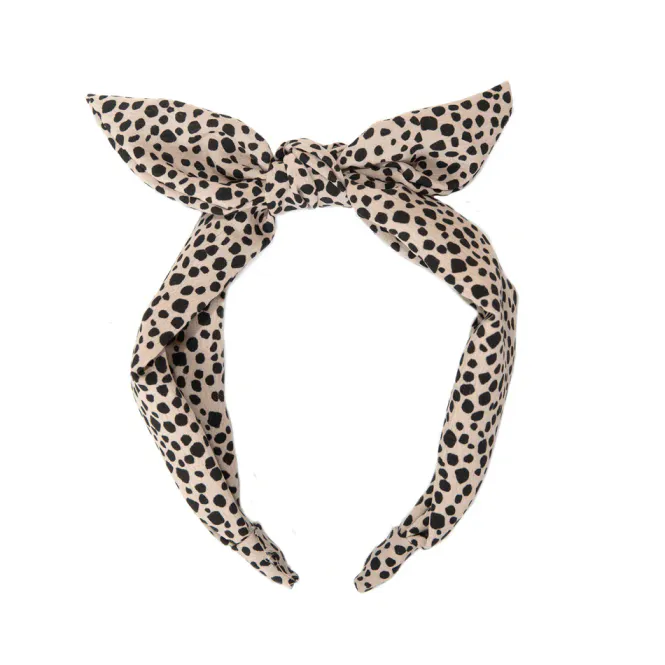 Hovedbilde Rockahula Hårbøyle - Luna Leopard Tie
