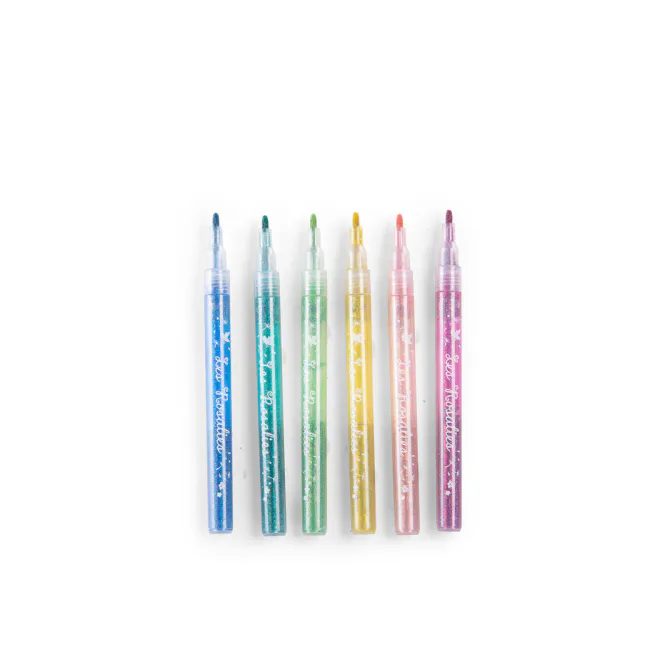 Hovedbilde 6 Glitter Tusjer - Les Rosalies