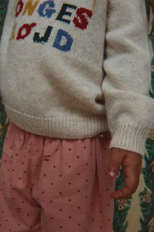 BILLI KNIT SWEATER, Off White - Konges Sløjd