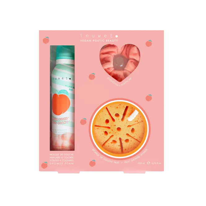 Hovedbilde Dusj Sett, Bubble Peach - Inuwet