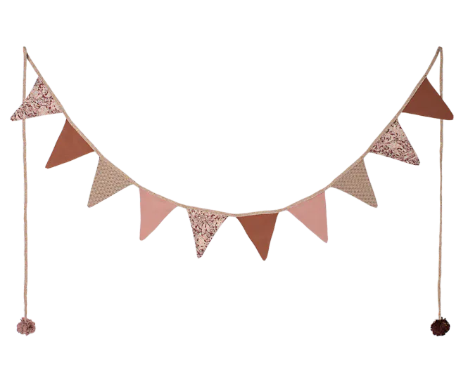 Hovedbilde Maileg Girlander - Rosa