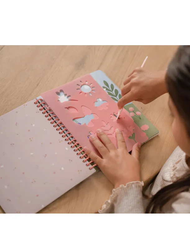 Skrapebok - Rosa & Friends