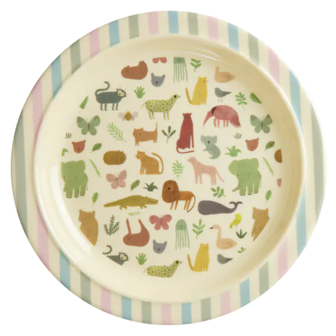 Hovedbilde Tallerken i Melamin - Sweet Jungle Print